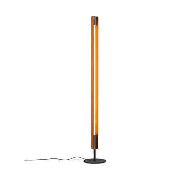 Lampadaire Seki-han 226 cm - Heat treatened ash-black metal - Flos