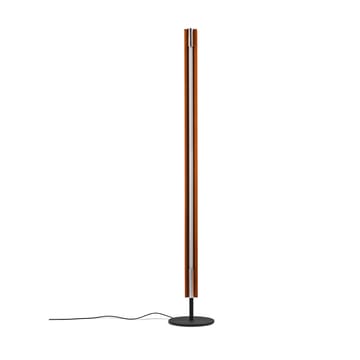 Lampadaire Seki-han 226 cm - Heat treatened ash-black metal - Flos