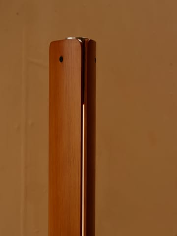 Lampadaire Seki-han 226 cm - Heat treatened ash-black metal - Flos