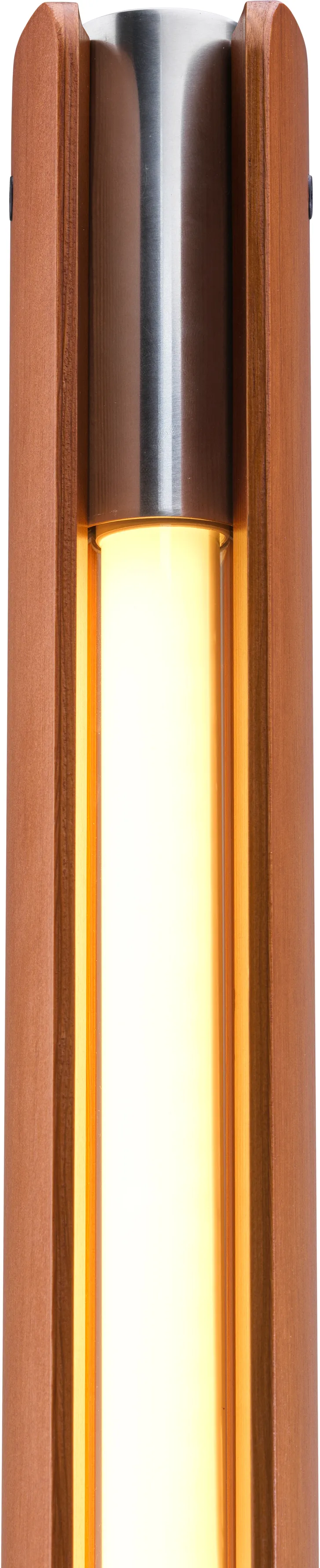 Lampadaire Seki-han 226 cm, Heat treatened ash-black metal Flos