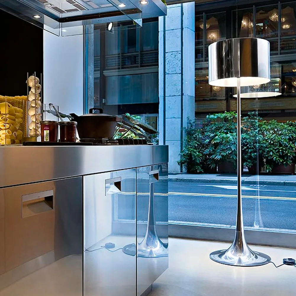 Lampadaire Spun Light F, Blanc Flos