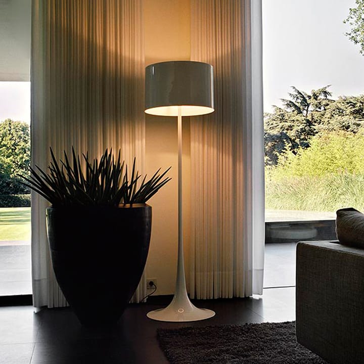 Lampadaire Spun Light F, Noir Flos