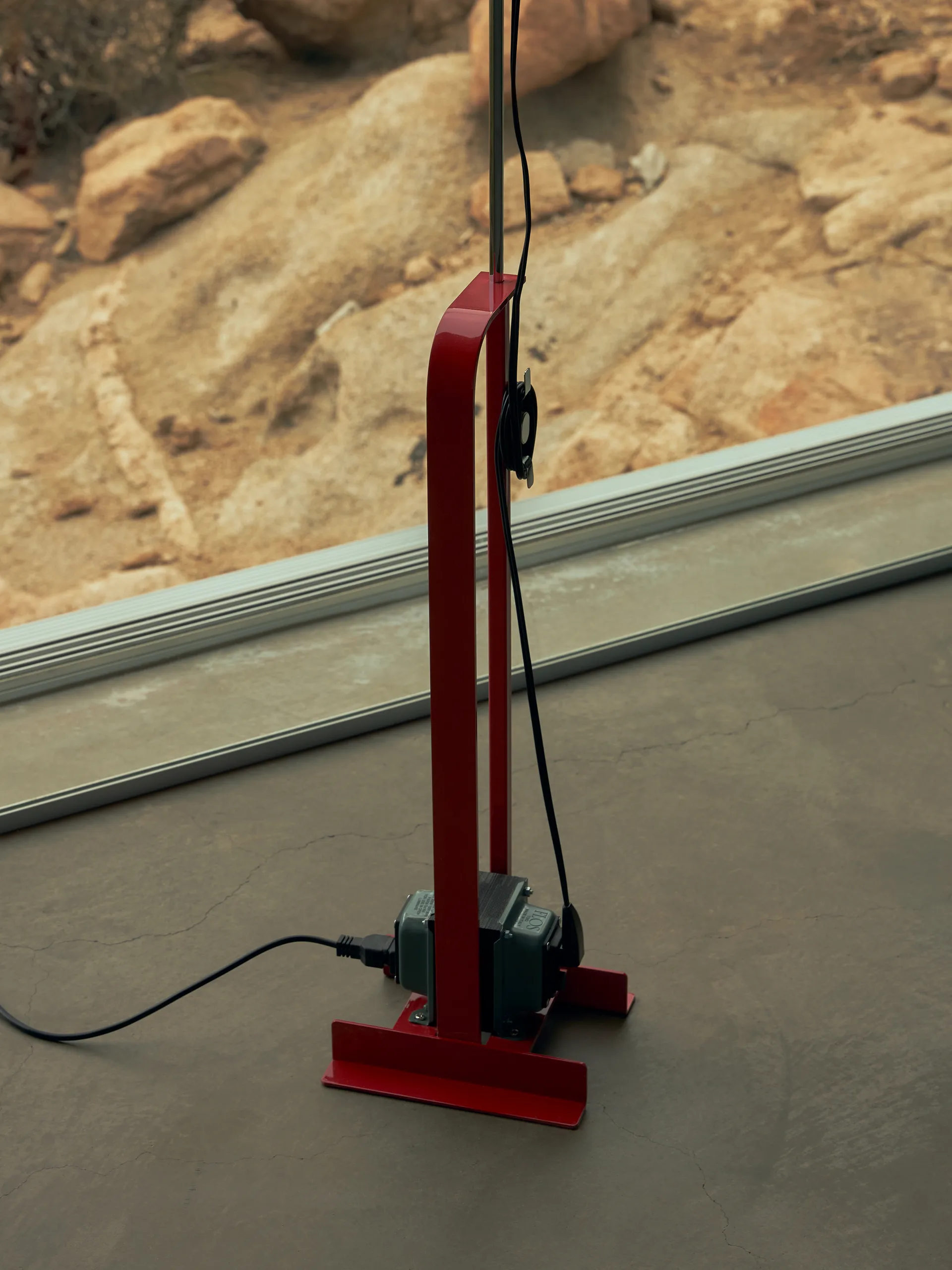 Lampadaire Toio Led - rouge (GB),  Flos