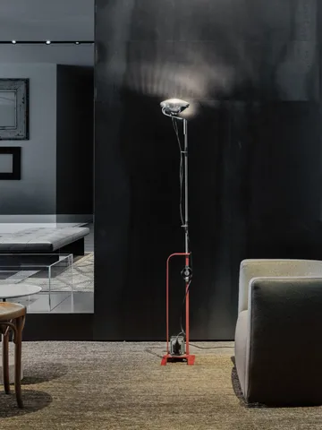 Lampadaire Toio Led - rouge (GB) - Flos