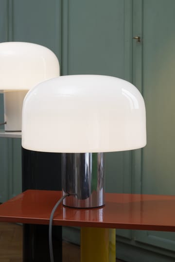 Lampe de table Bellhop Glass T - Bright aluminum - Flos