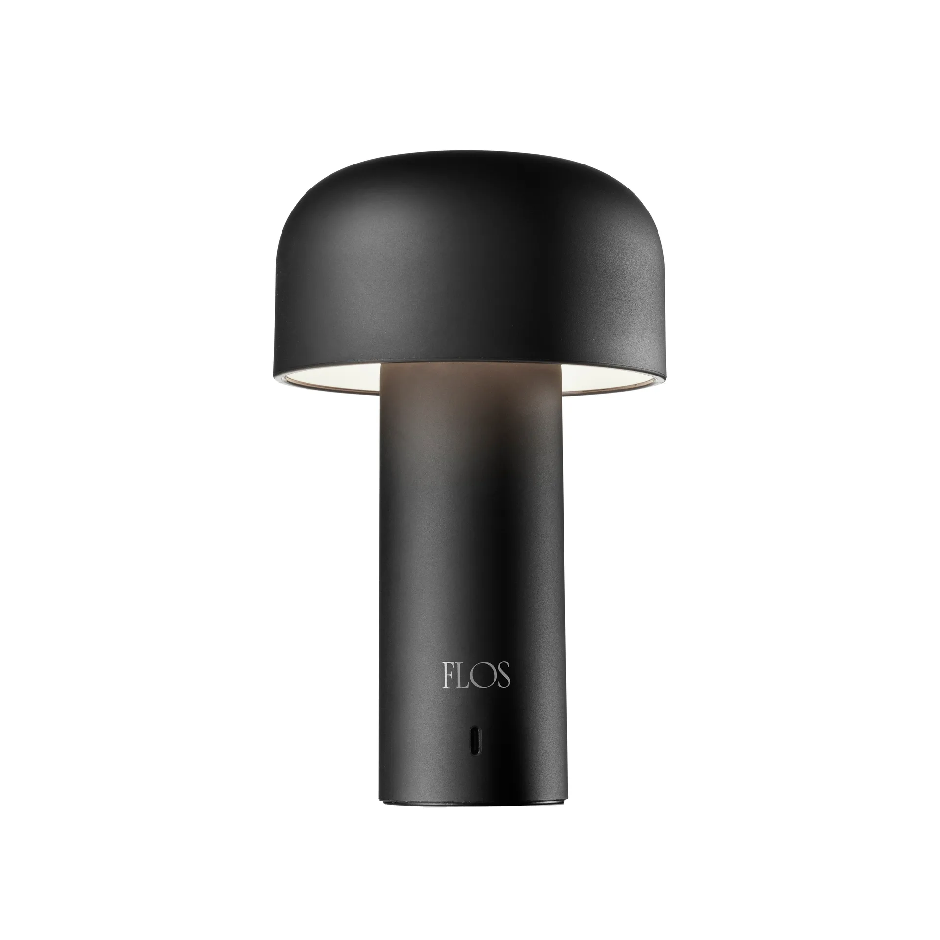 Lampe de table Bellhop portable, Matte black Flos