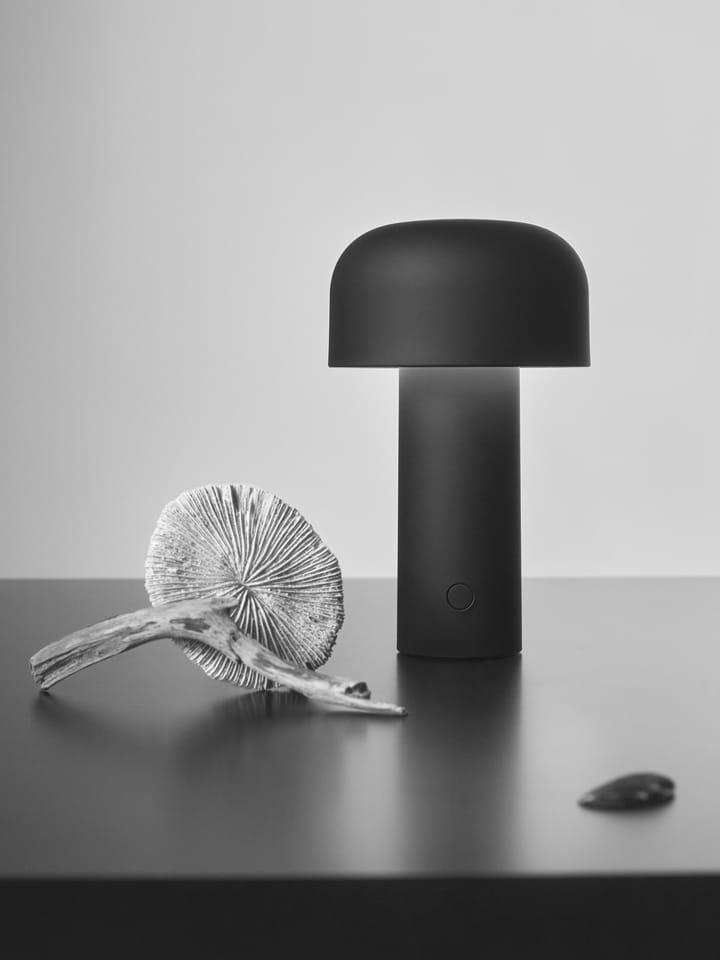 Lampe de table Bellhop portable, Matte black Flos