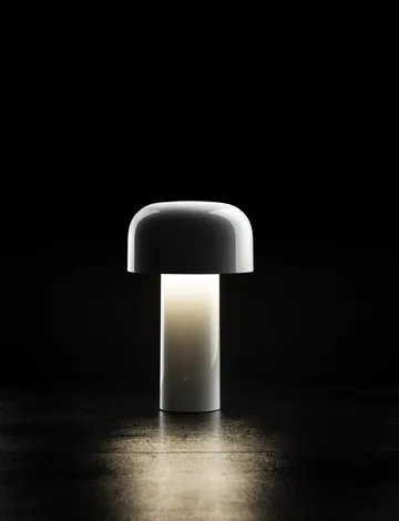 Lampe de table Bellhop portable - White, IP54 (intérieur/extérieur) - Flos