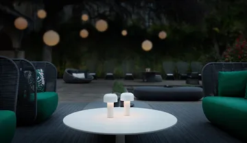 Lampe de table Bellhop portable - White - Flos