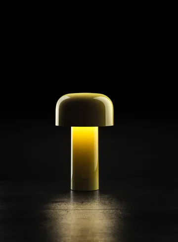 Lampe de table Bellhop portable - Yellow yellow, IP54 (intérieur/extérieur) - Flos