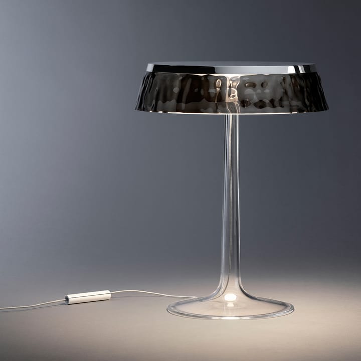Lampe de table Bon Jour T, Blanc-transparent abat-jour Flos