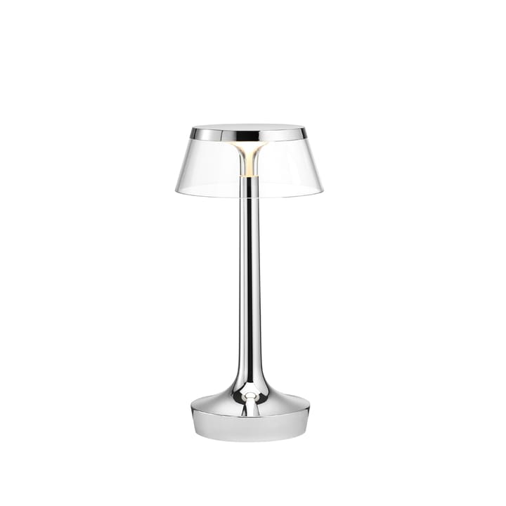 Lampe de table Bon Jour Unplugged - Chrome-transparent - Flos