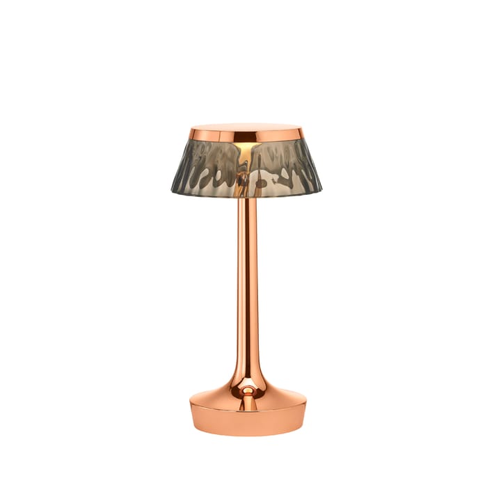 Lampe de table Bon Jour Unplugged - Copper-fumée - Flos