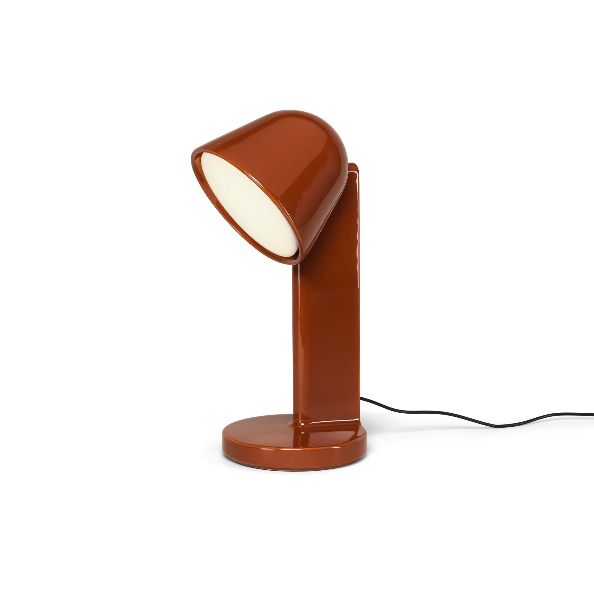 Lampe de table Céramique Down, Rust red Flos