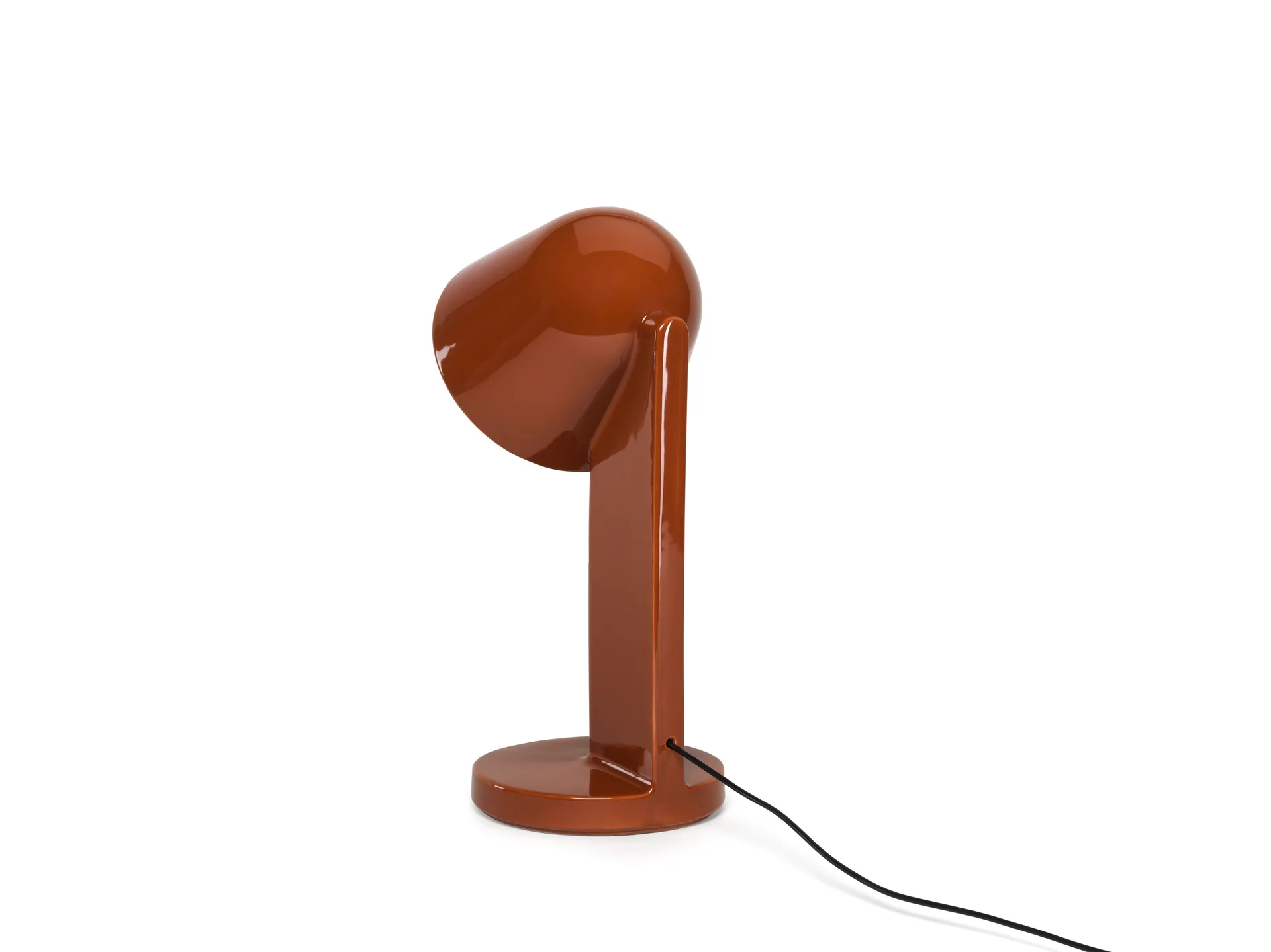 Lampe de table Céramique Down, Rust red Flos