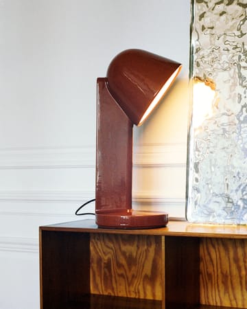 Lampe de table Céramique Down - Rust red - Flos