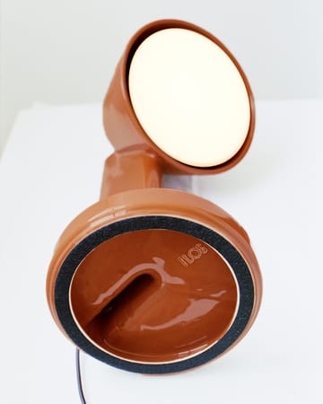 Lampe de table Céramique Down - Rust red - Flos
