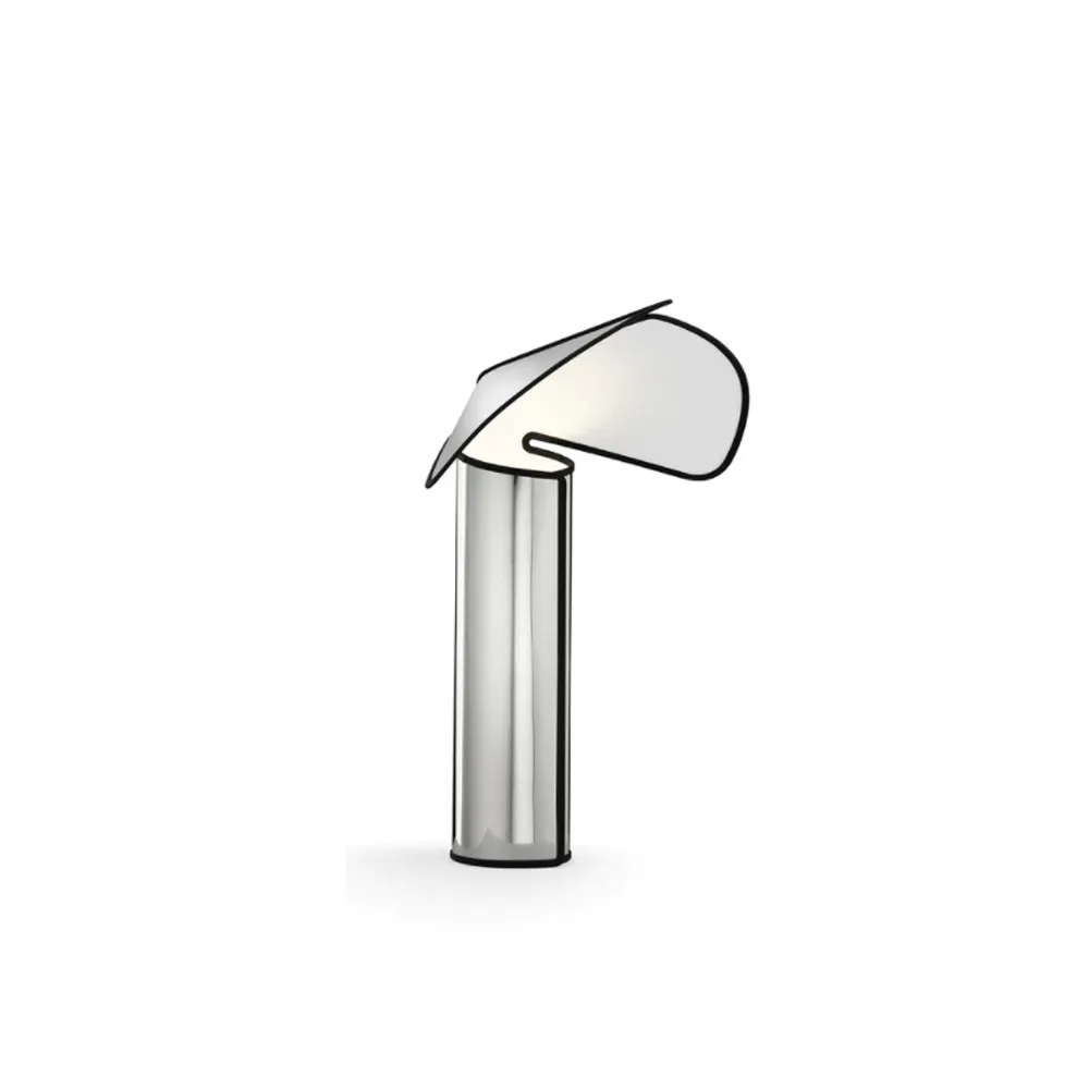 Lampe de table Chiara T, Aluminium-anthracite bordure Flos