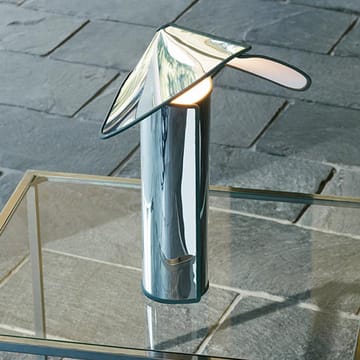 Lampe de table Chiara T - Aluminium-anthracite bordure - Flos