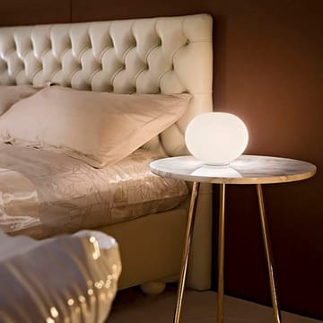 Lampe de table Glo-ball B Zero - Verre opale blanc - Flos