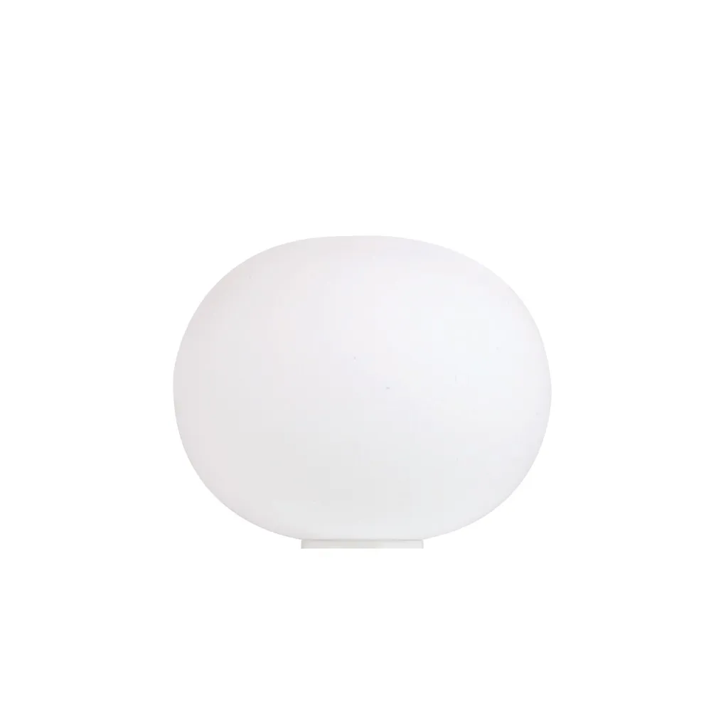 Lampe de table Glo-ball B1, Verre opale blanc Flos
