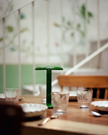 Lampe de table Gustave Residential portable - Lacquered green - Flos