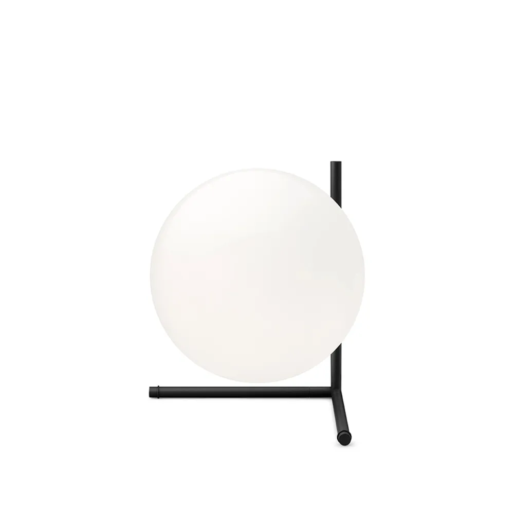 Lampe de table IC lights T2, Noir-opale Flos