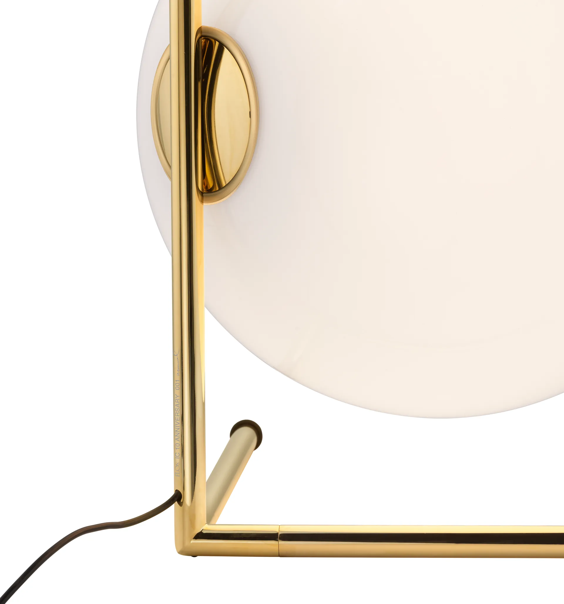 Lampe de table IC T3 52,4 cm, Gold Flos