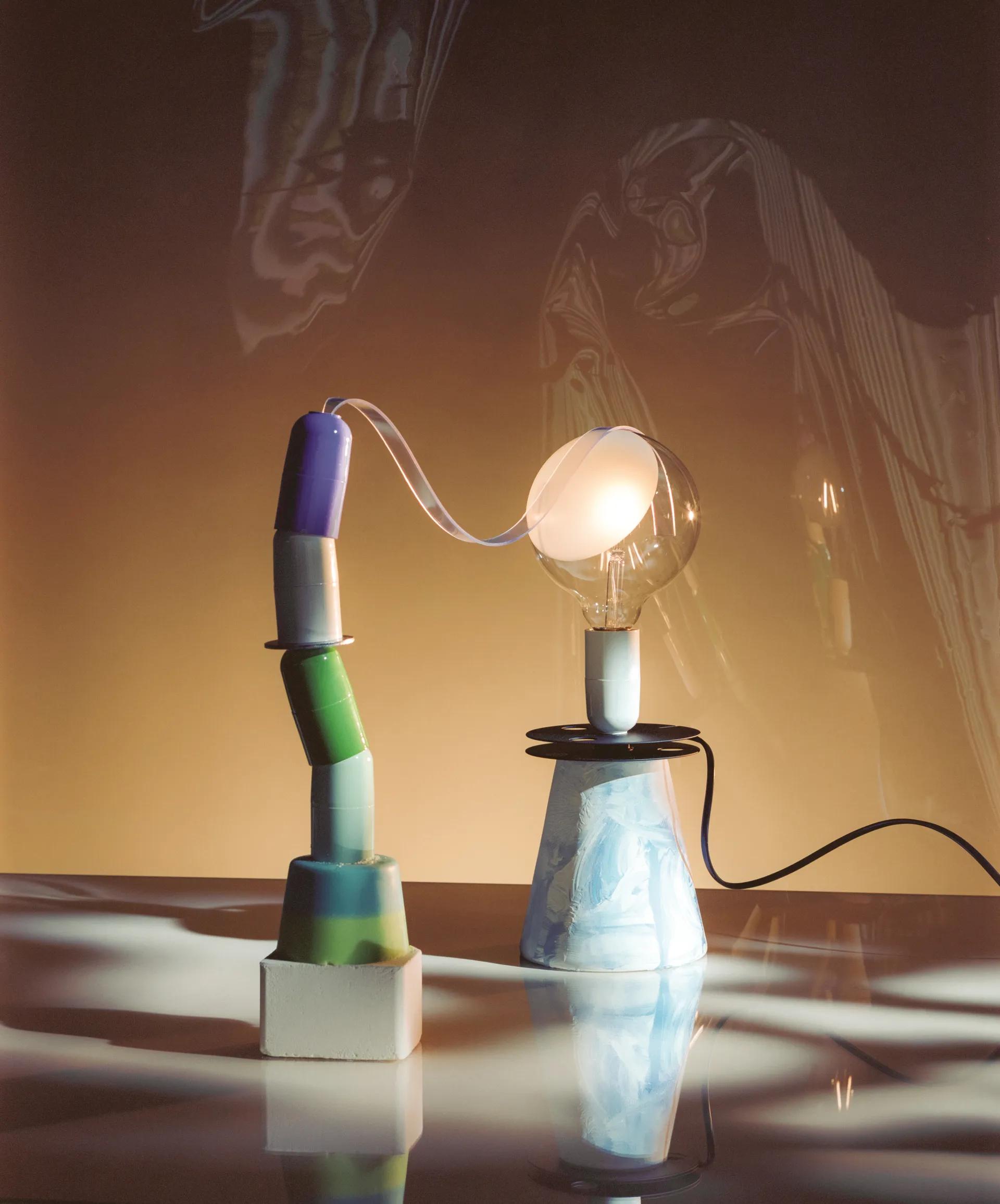 Lampe de table Lampadina, Blanc Flos