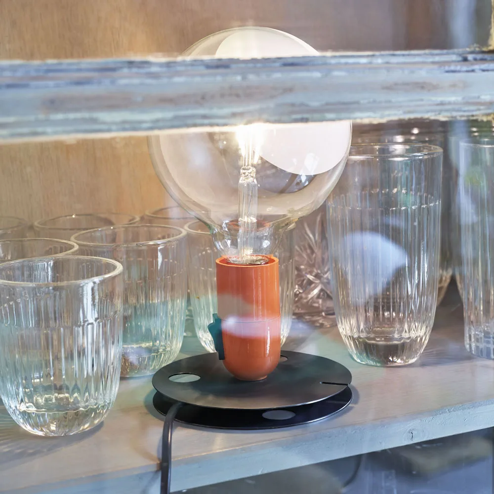 Lampe de table Lampadina, Vert Flos