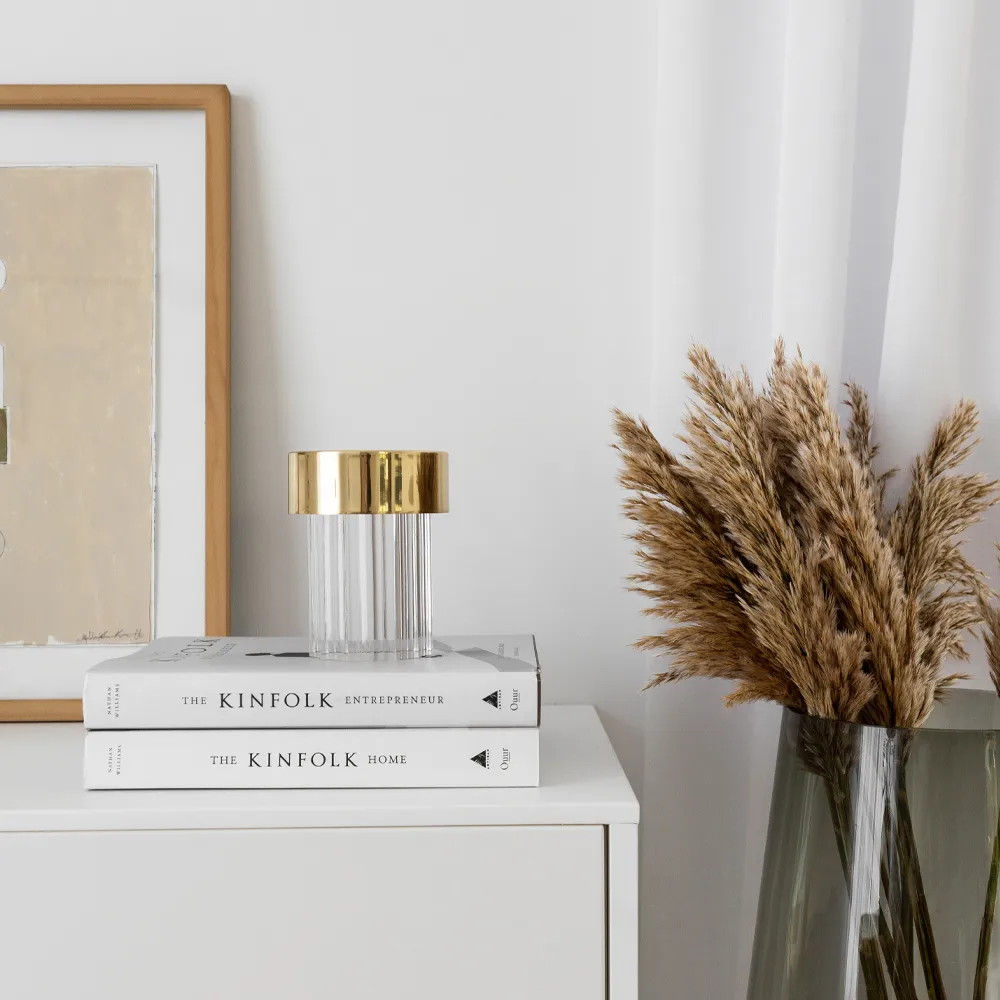 Lampe de table Last Order Fluted IP20, Laiton Flos