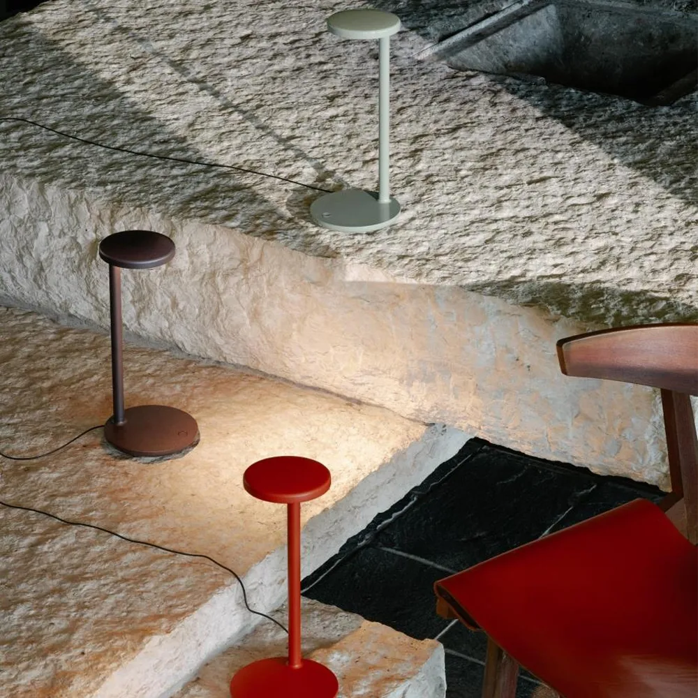 Lampe de table Oblique, Blanc Flos