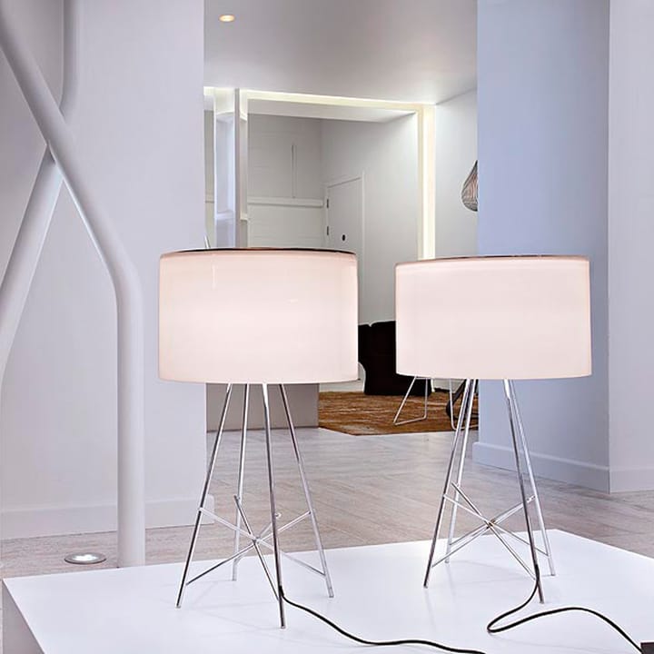 Lampe de table Ray T, Blanc-chrome Flos