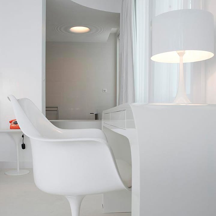 Lampe de table Spun Light T1, Noir Flos