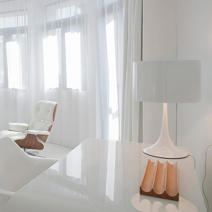 Lampe de table Spun Light T2, Blanc Flos