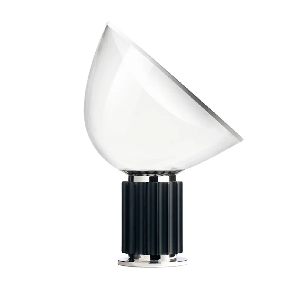 Lampe de table Taccia LED 64,5 cm, Noir Flos