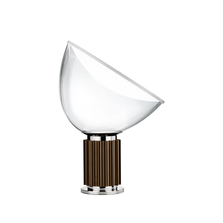 Lampe de table Taccia Small LED 48,5 cm - Bronze-globe en verre - Flos