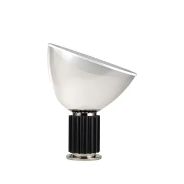 Lampe de table Taccia Small LED 48,5 cm - Noir-coupole en verre - Flos