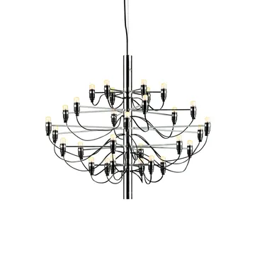 Lustre 2097 Sarfatti LED - Chrome 30 lampes - Flos
