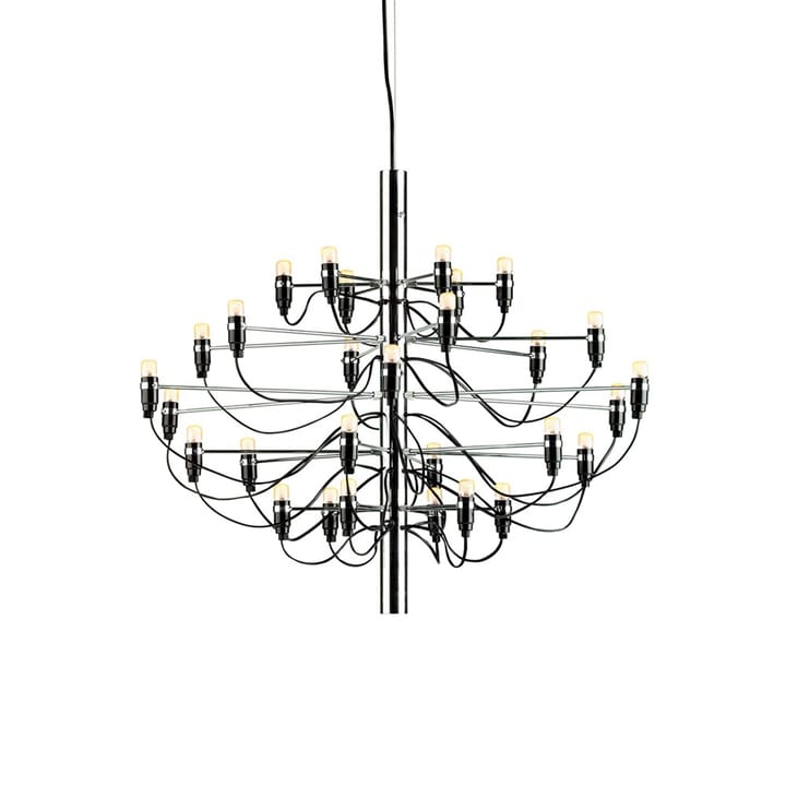 Lustre 2097 Sarfatti LED - Chrome 30 lampes - Flos