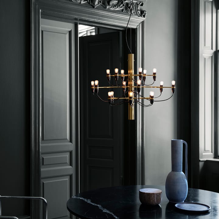 Lustre 2097 Sarfatti LED, Laiton 18 lampes Flos