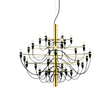 Lustre 2097 Sarfatti LED - Laiton 30 lampes - Flos