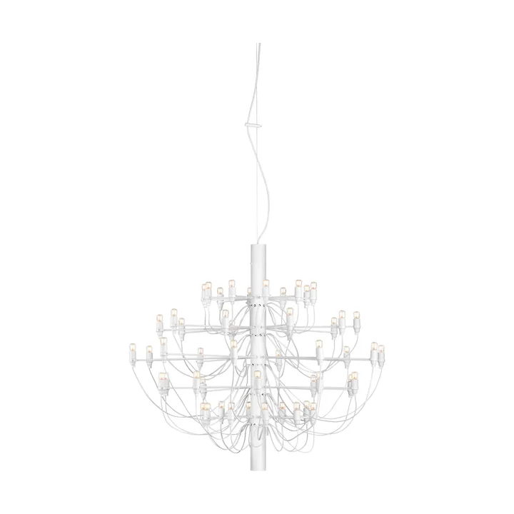 Lustre 2097 Sarfatti LED - Mat blanc 50 lampes - Flos