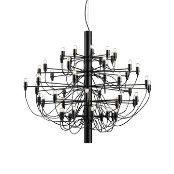 Lustre 2097 Sarfatti - Mat noir 50 lampes - Flos