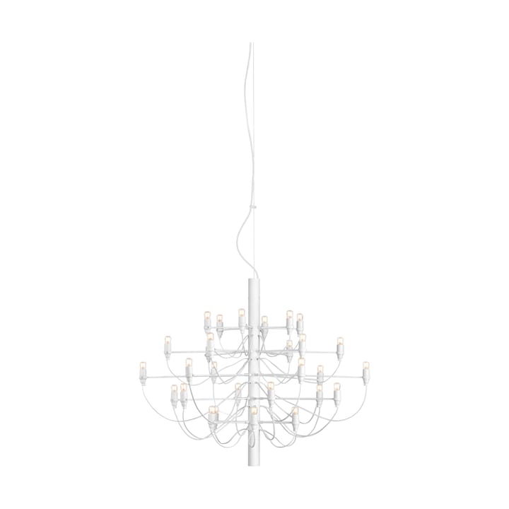 Lustre 2097 Sarfatti - Matt blanc 30 lampes - Flos