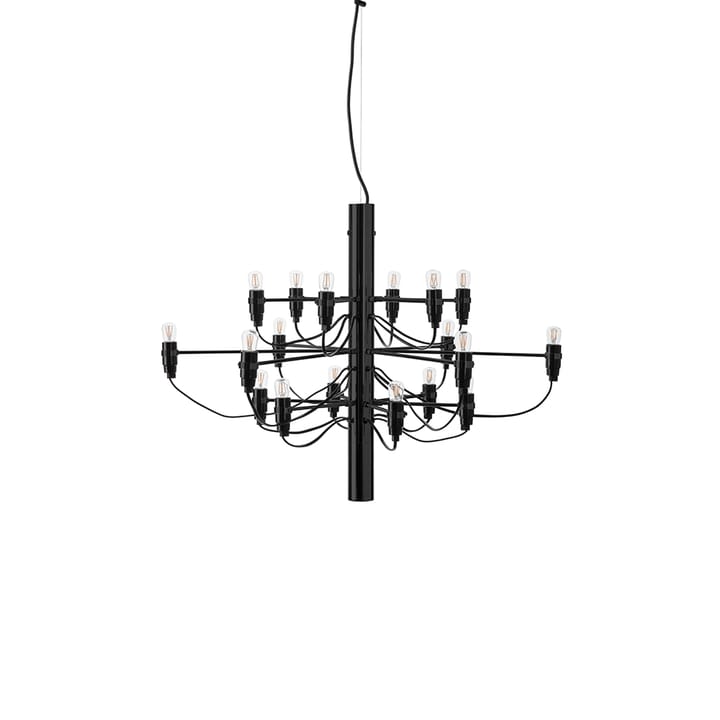 Lustre 2097 Sarfatti - Matte noir 18 lampes - Flos