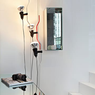 Parentesi lampe sur pied et plafonnier dimmable - Rouge - Flos