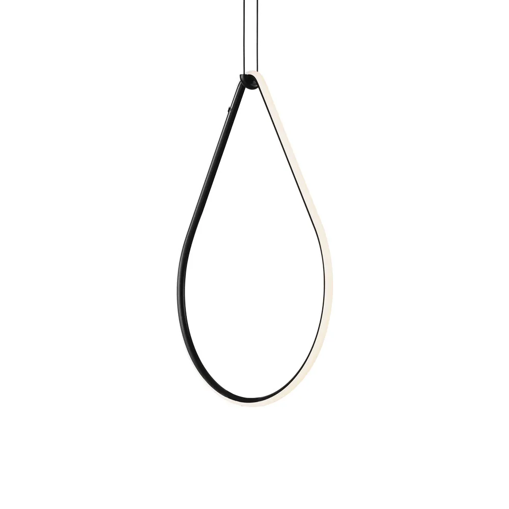 Suspension Arrangements Drop, Black, down Flos
