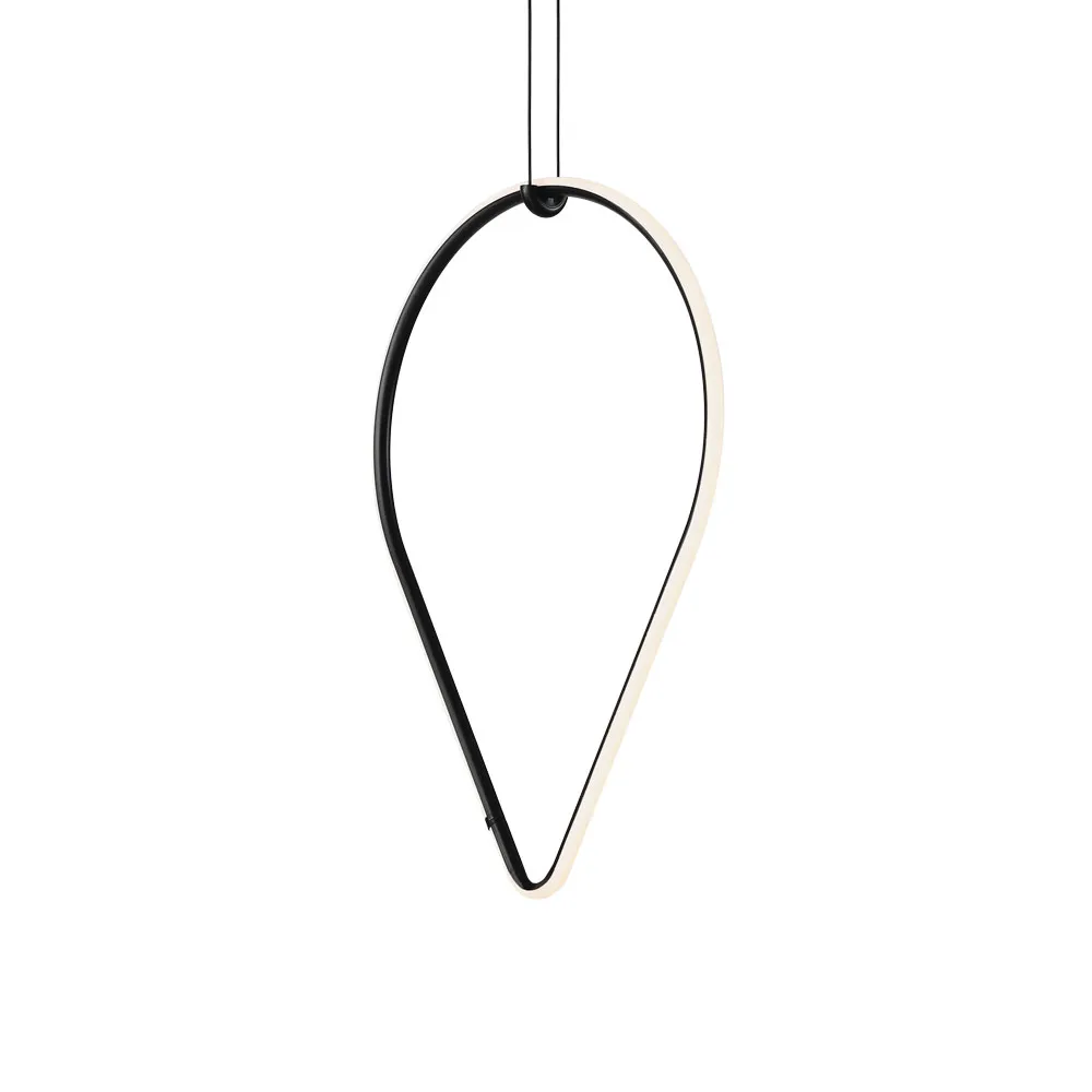 Suspension Arrangements Drop, Black, up Flos