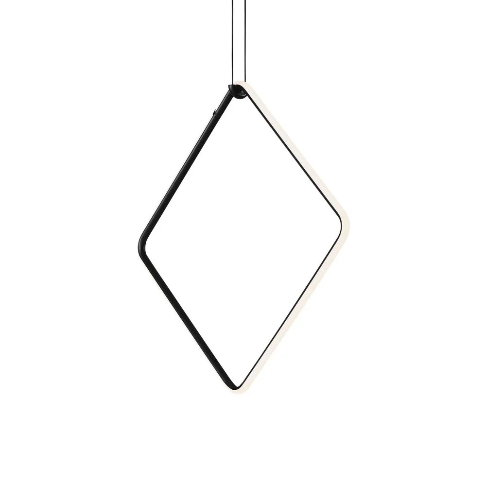 Suspension Arrangements Square, Black, large Flos